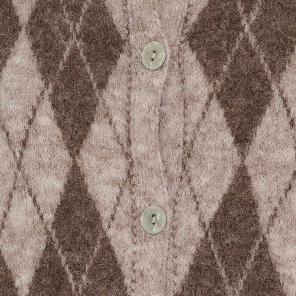 MARTA DU CHATEAU Marta du Chateau dam sticka MdcFaith 8225 Knit Fango