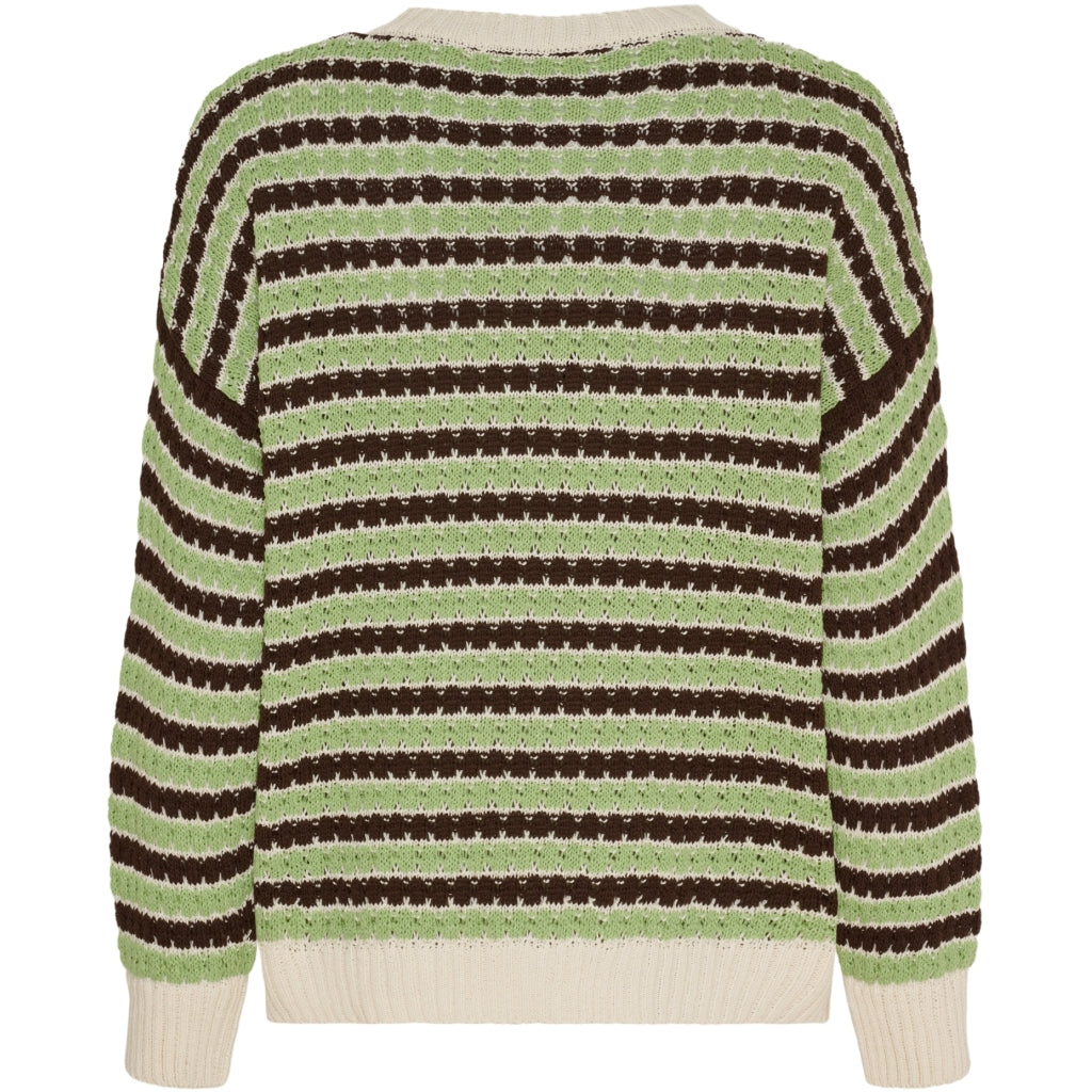 MARTA DU CHATEAU Marta du Chateau dam sticka MdcNivelle KNA110M Knit Moro/Erba