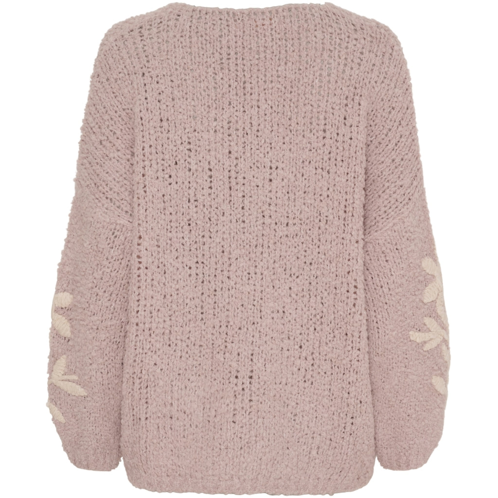 MARTA DU CHATEAU Marta du Chateau dam stickad MdcIria 563 Knit Old pink