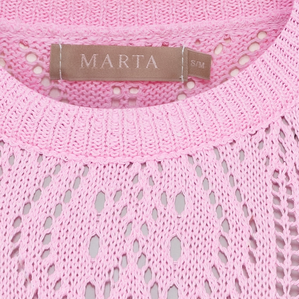 MARTA DU CHATEAU Marta du Chateau dam stickad MdcVina 6592 Knit Pink