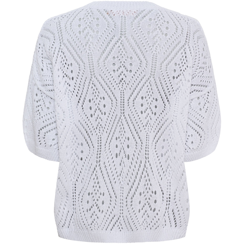 MARTA DU CHATEAU Marta du Chateau dam stickad MdcVina 6592 Knit White