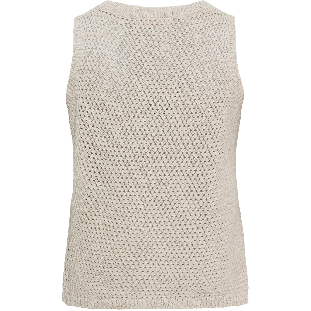MARTA DU CHATEAU Marta du Chateau dam stickad topp MdcNayla 9689 Knit Beige