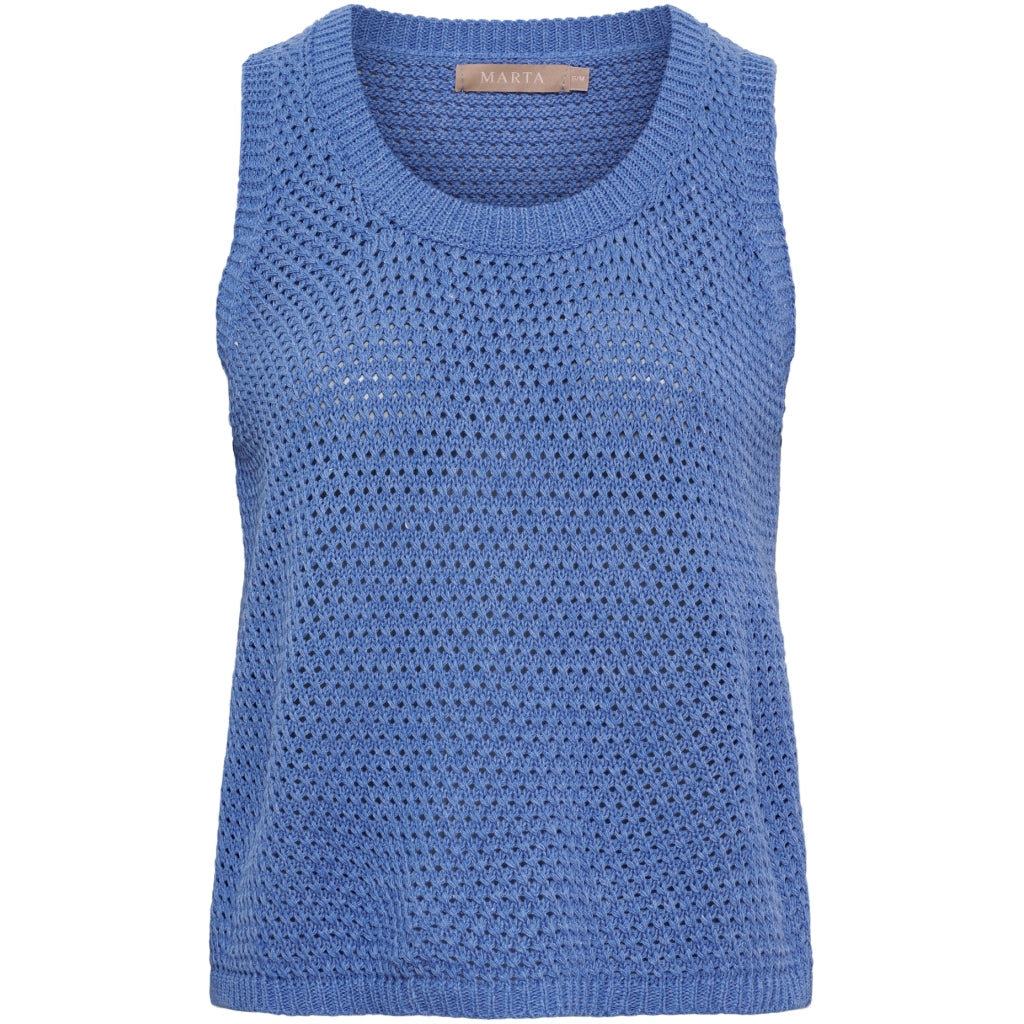 MARTA DU CHATEAU Marta du Chateau dam stickad topp MdcNayla 9689 Knit Jeans