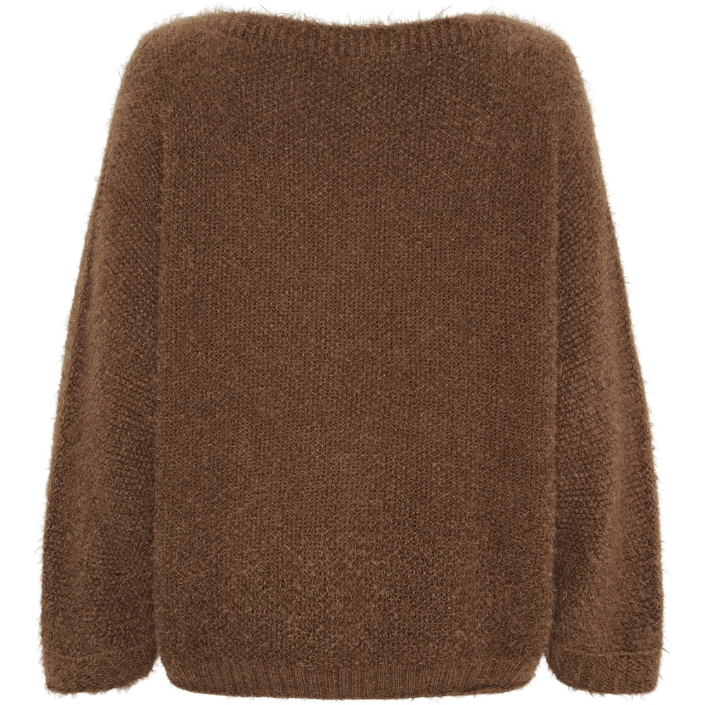 MARTA DU CHATEAU Marta du Chateau dam stickad tröja MdcAnouk 8038 Knit Moro