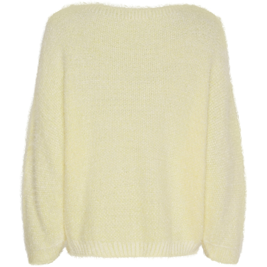 MARTA DU CHATEAU Marta du Chateau dam stickad tröja MdcAnouk 8038 Knit Yellow