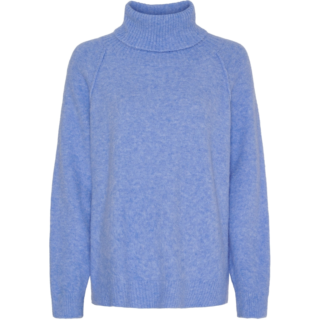 MARTA DU CHATEAU Marta du Chateau dam stickad tröja MdcAshira KN8012 Knit Sky079