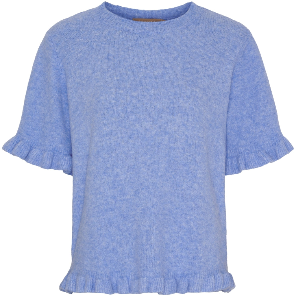 MARTA DU CHATEAU Marta du Chateau dam stickad tröja MdcBriala KN8129 Knit Sky2027