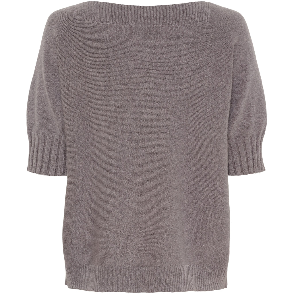 MARTA DU CHATEAU Marta du Chateau dam stickad tröja MdcConstanza 9511 Knit Grigio Mel 817