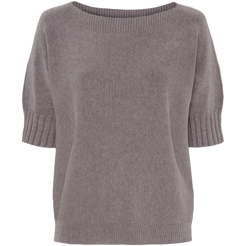 MARTA DU CHATEAU Marta du Chateau dam stickad tröja MdcConstanza 9511 Knit Grigio Mel 817