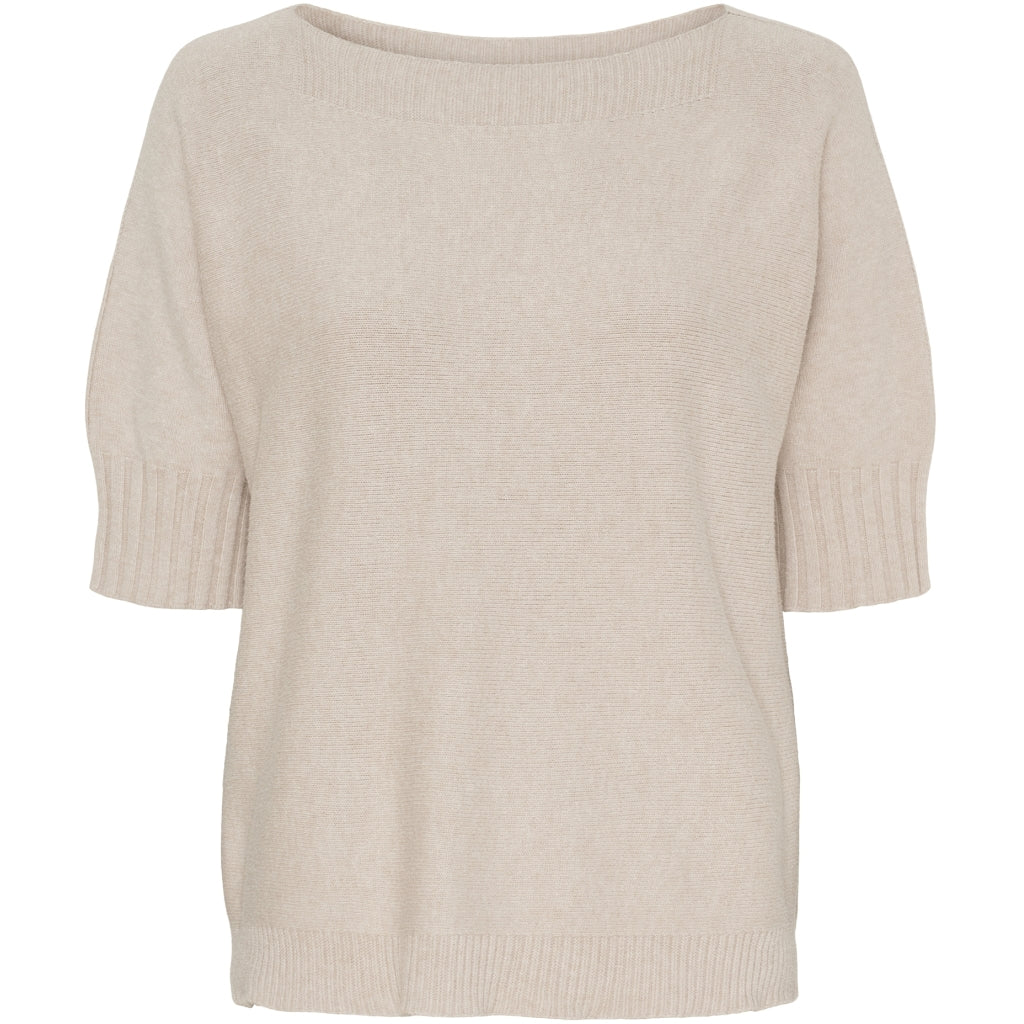 MARTA DU CHATEAU Marta du Chateau dam stickad tröja MdcConstanza 9511 Knit Sabbia Mel 351