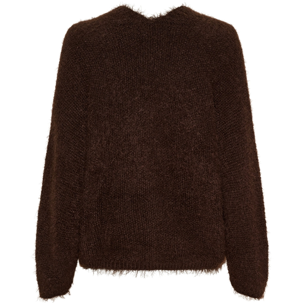 MARTA DU CHATEAU Marta du Chateau dam stickad tröja MdcDakota 809 Cardigan Moro