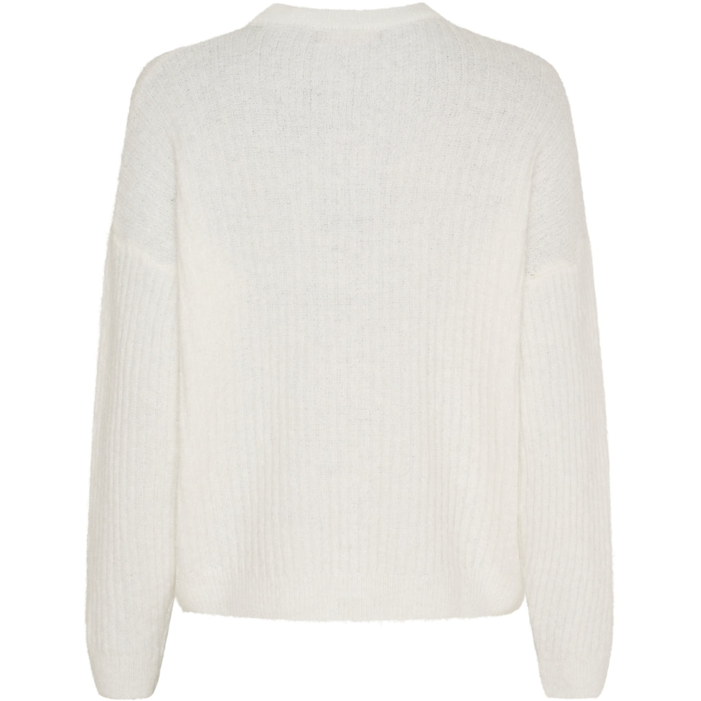 MARTA DU CHATEAU Marta du Chateau dam stickad tröja MdcFrederikke 21638 Knit White9501