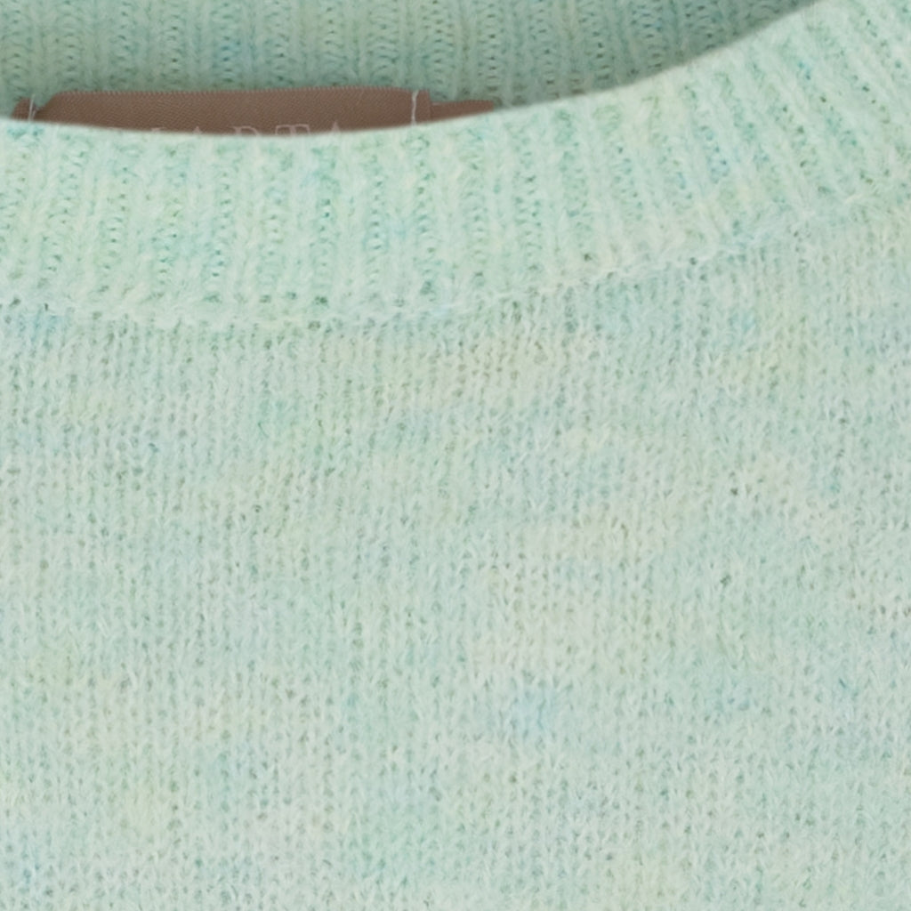 MARTA DU CHATEAU Marta du Chateau dam stickad tröja MdcLone 9644 Knit Aqua