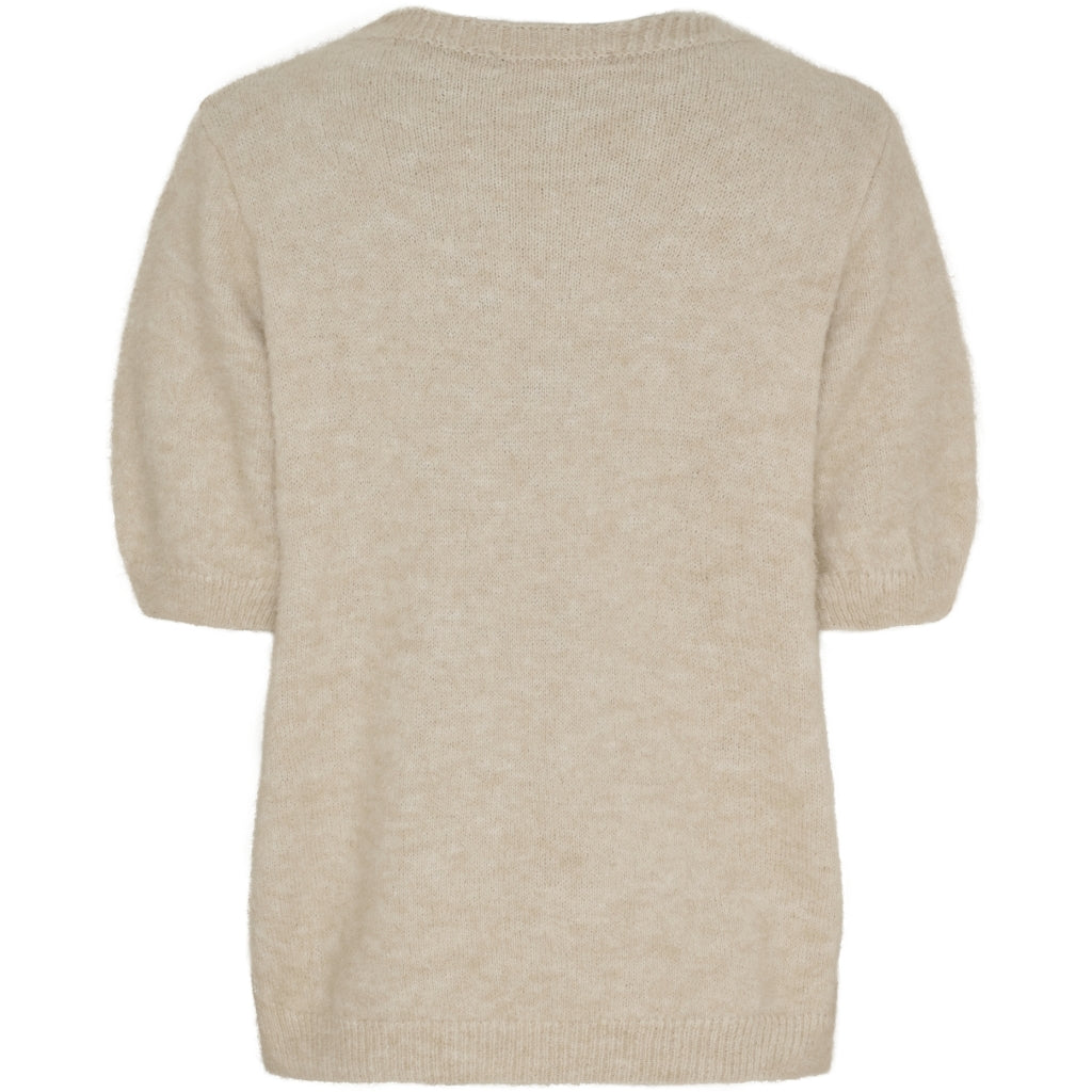 MARTA DU CHATEAU Marta du Chateau dam stickad tröja MdcLone 9644 Knit Dark Beige