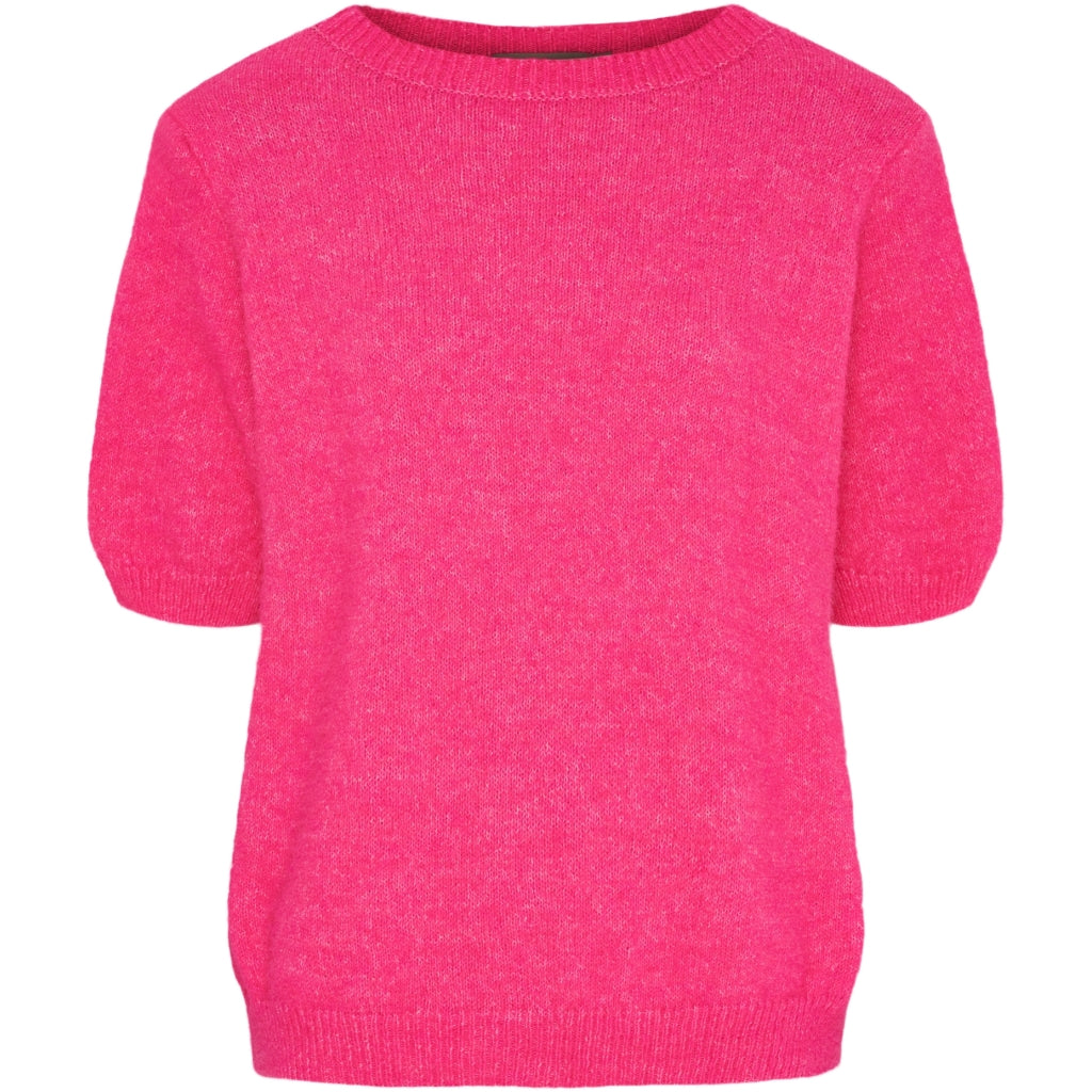 MARTA DU CHATEAU Marta du Chateau dam stickad tröja MdcLone 9644 Knit Fuxia