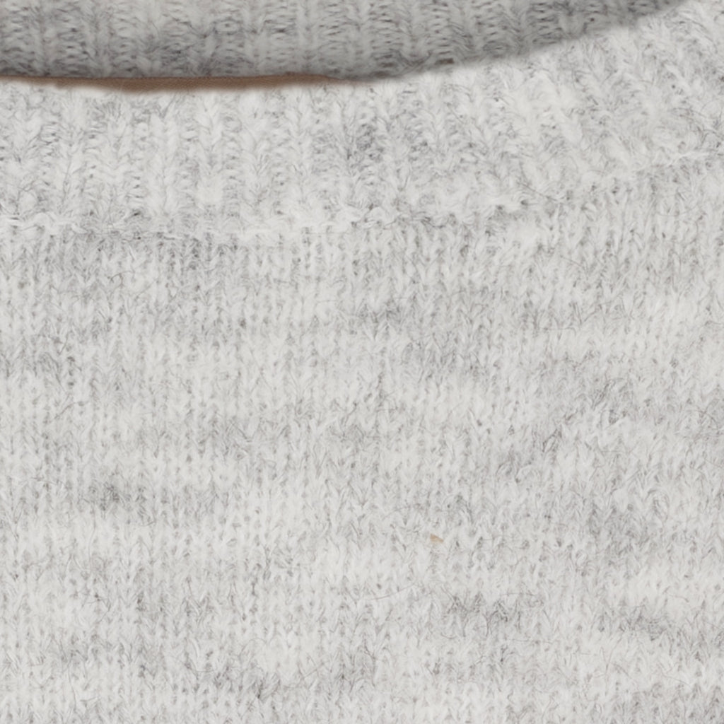 MARTA DU CHATEAU Marta du Chateau dam stickad tröja MdcLone 9644 Knit LightGrey9006