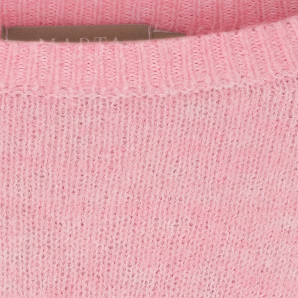 MARTA DU CHATEAU Marta du Chateau dam stickad tröja MdcLone 9644 Knit Pink9027