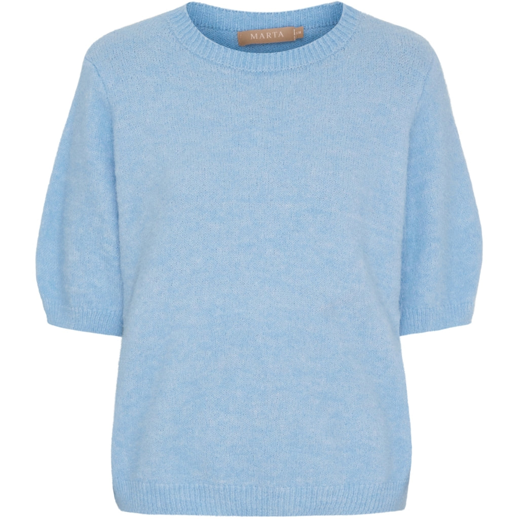 MARTA DU CHATEAU Marta du Chateau dam stickad tröja MdcLone 9644 Knit Sky9021