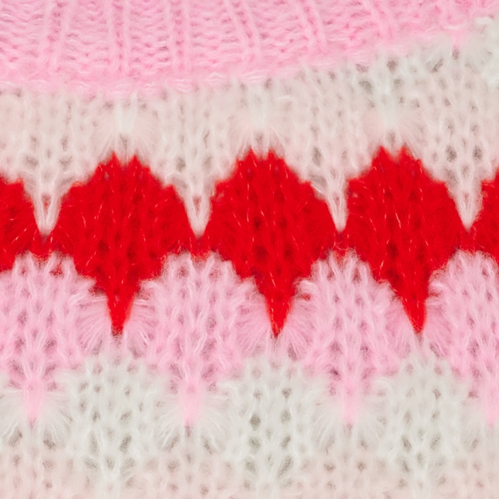 MARTA DU CHATEAU Marta du Chateau dam stickad tröja MdcMy 9660 Knit Pink