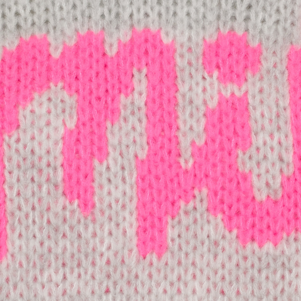 MARTA DU CHATEAU Marta du Chateau dam stickad tröja MdcTulip 9580 Knit Light Grey