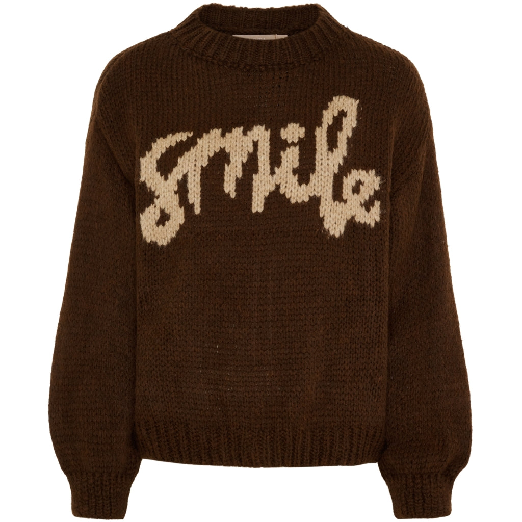 MARTA DU CHATEAU Marta du Chateau dam stickad tröja MdcTulip 9580 Knit Moro