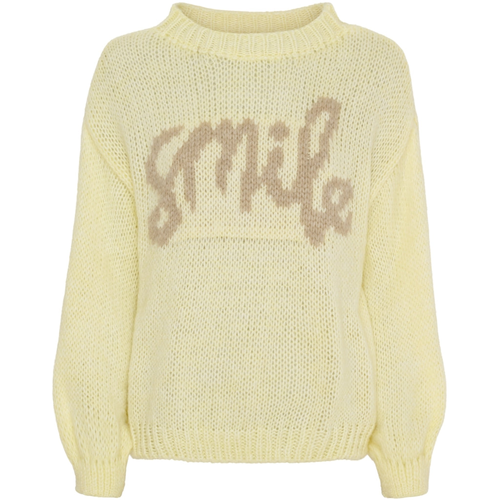 MARTA DU CHATEAU Marta du Chateau dam stickad tröja MdcTulip 9580 Knit Yellow