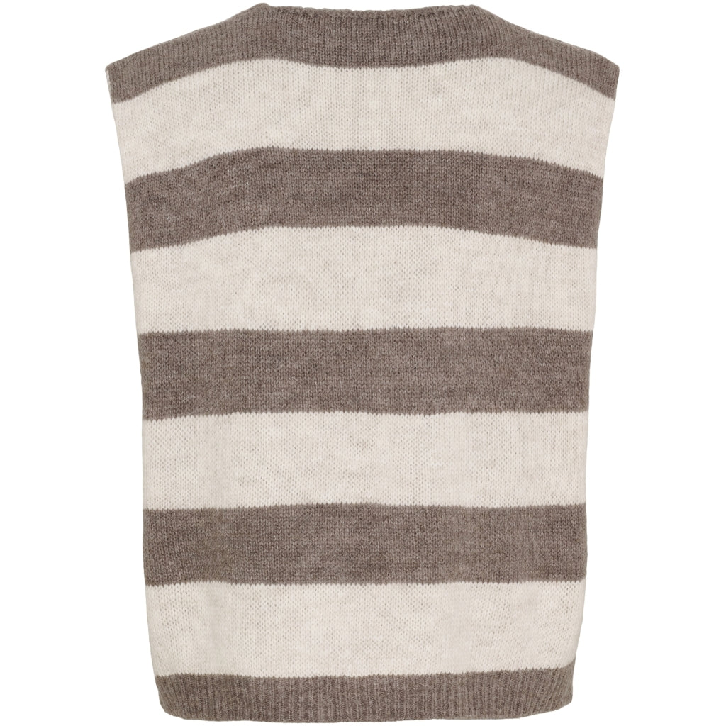 MARTA DU CHATEAU Marta du Chateau dam stickad väst MdcPhoenix 8069 Knit Vest Celeste