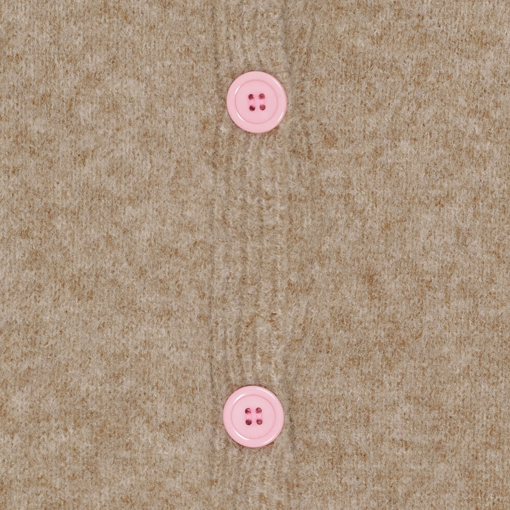 MARTA DU CHATEAU Marta du Chateau dam stickat MdcCalla KNA052 Knit Fango/PinkW057