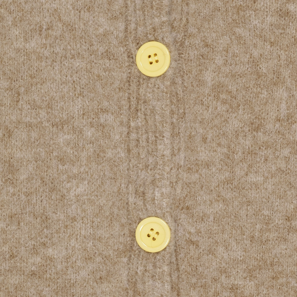 MARTA DU CHATEAU Marta du Chateau dam stickat MdcCalla KNA052 Knit Fango/YellowW057