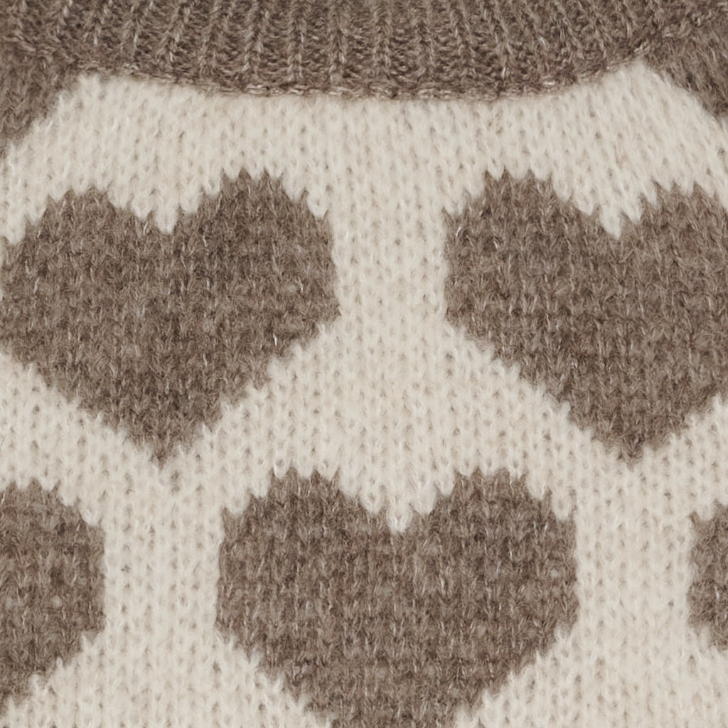 MARTA DU CHATEAU Marta du Chateau dam stickat MdcCara 9688 Knit Dark Fango