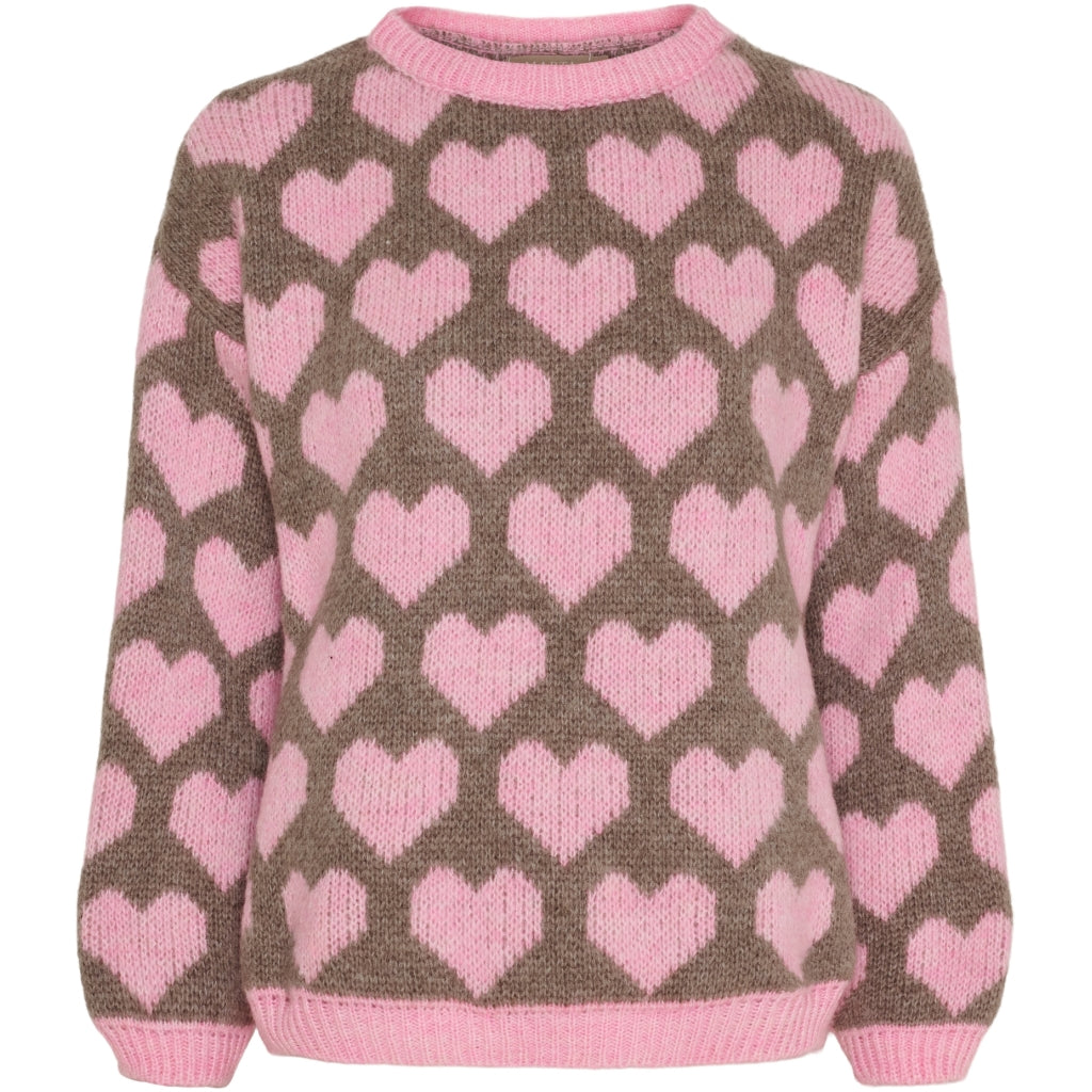 MARTA DU CHATEAU Marta du Chateau dam stickat MdcCara 9688 Knit Pink
