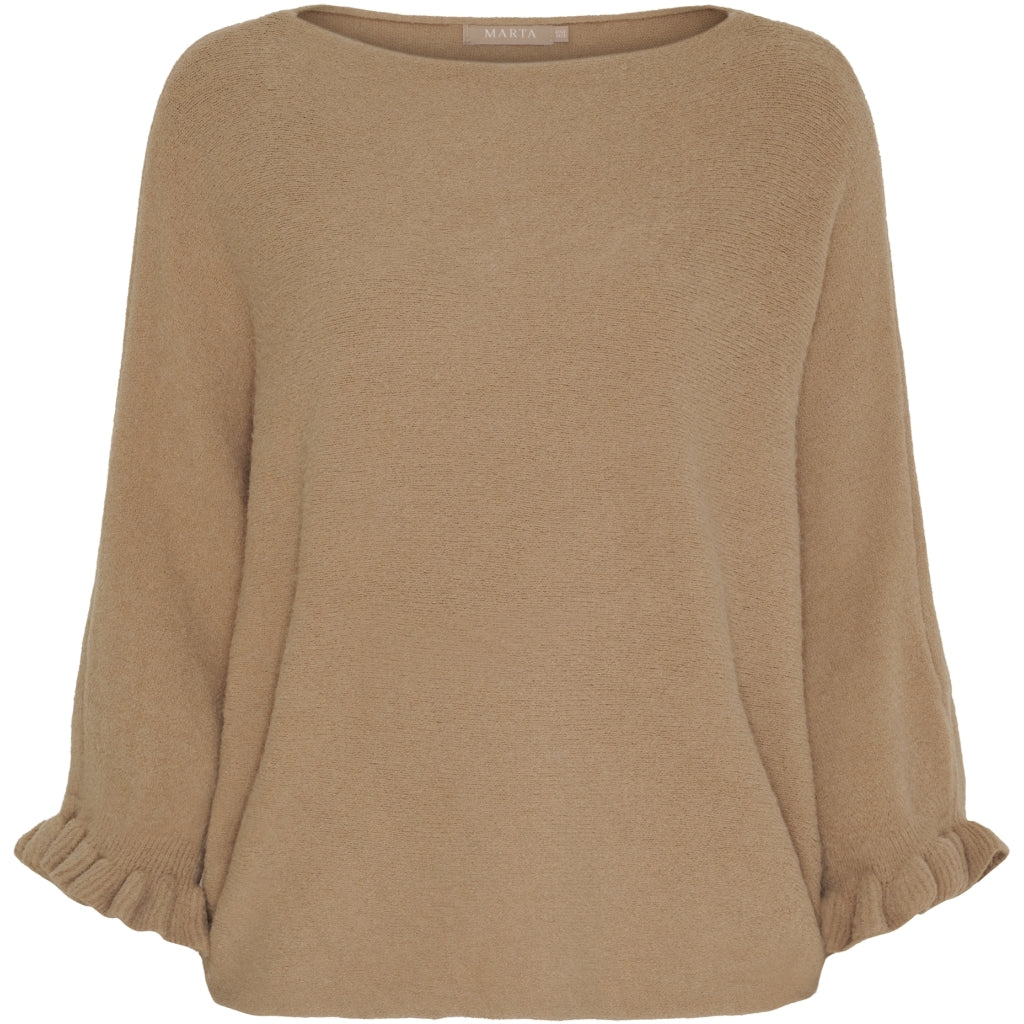 MARTA DU CHATEAU Marta du Chateau dam stickat MdcElderflower 30003 Knit Camello3921