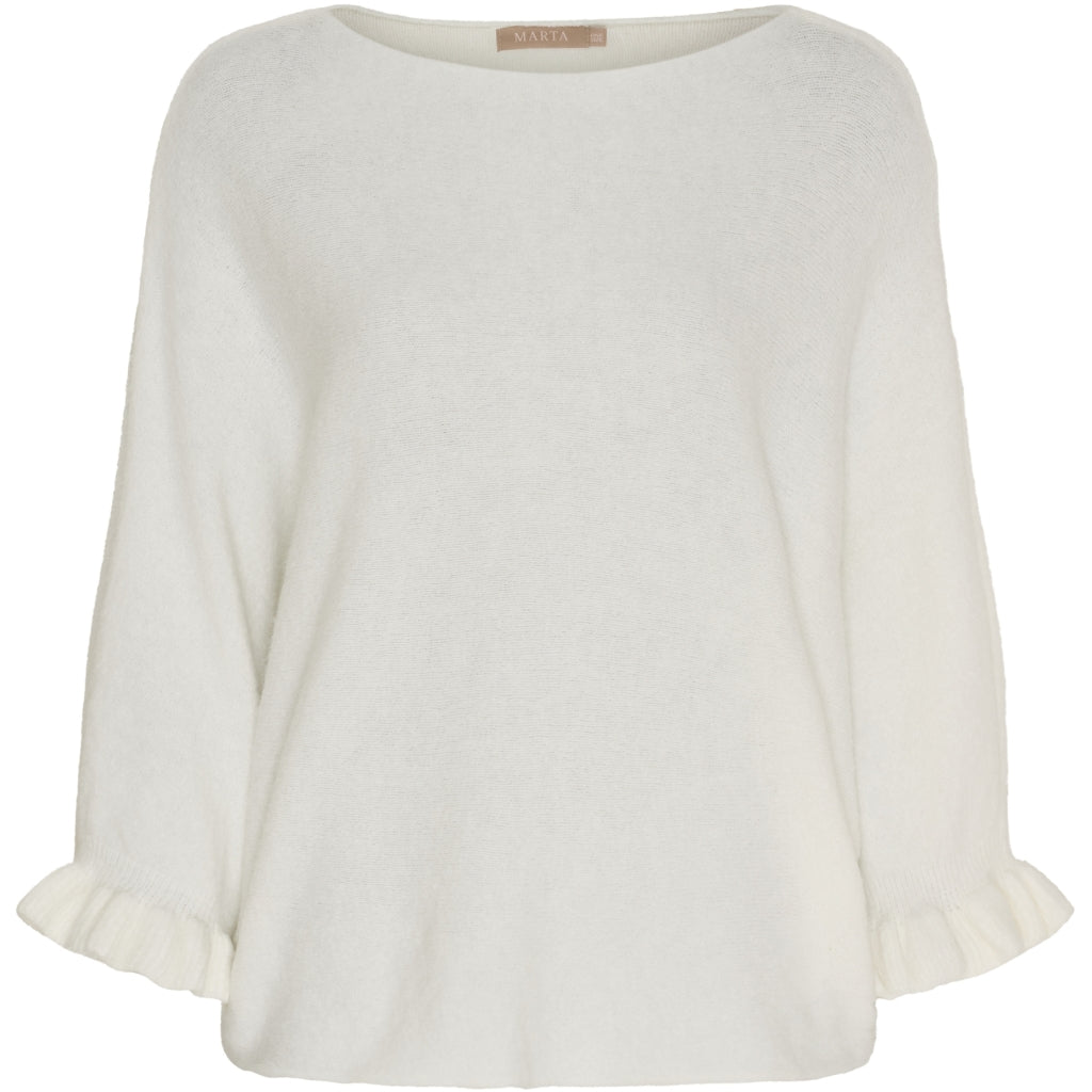 MARTA DU CHATEAU Marta du Chateau dam stickat MdcElderflower 30003 Knit Naturale1