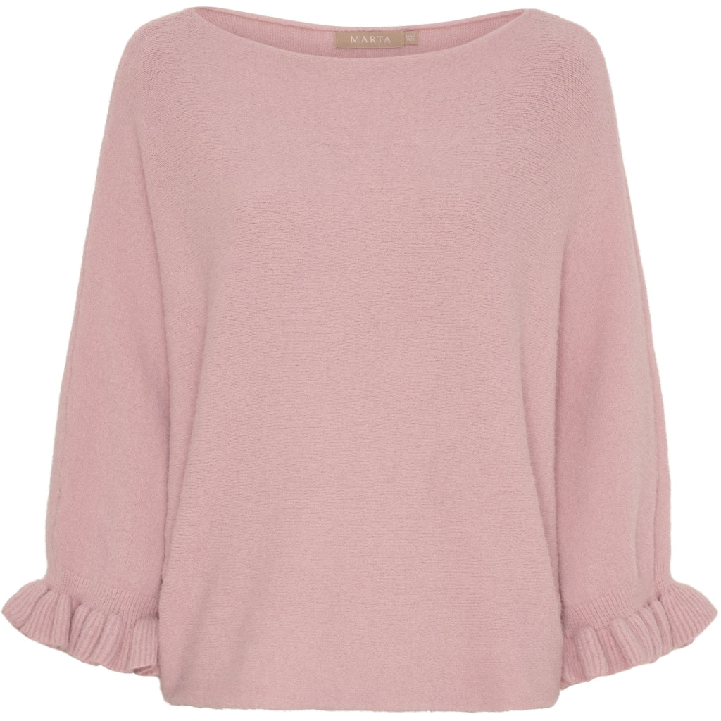 MARTA DU CHATEAU Marta du Chateau dam stickat MdcElderflower 30003 Knit Old Rose