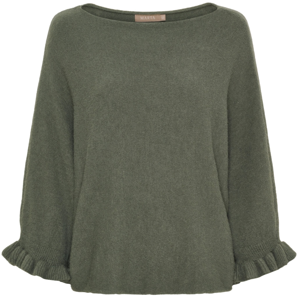 MARTA DU CHATEAU Marta du Chateau dam stickat MdcElderflower 30003 Knit Olivia250746