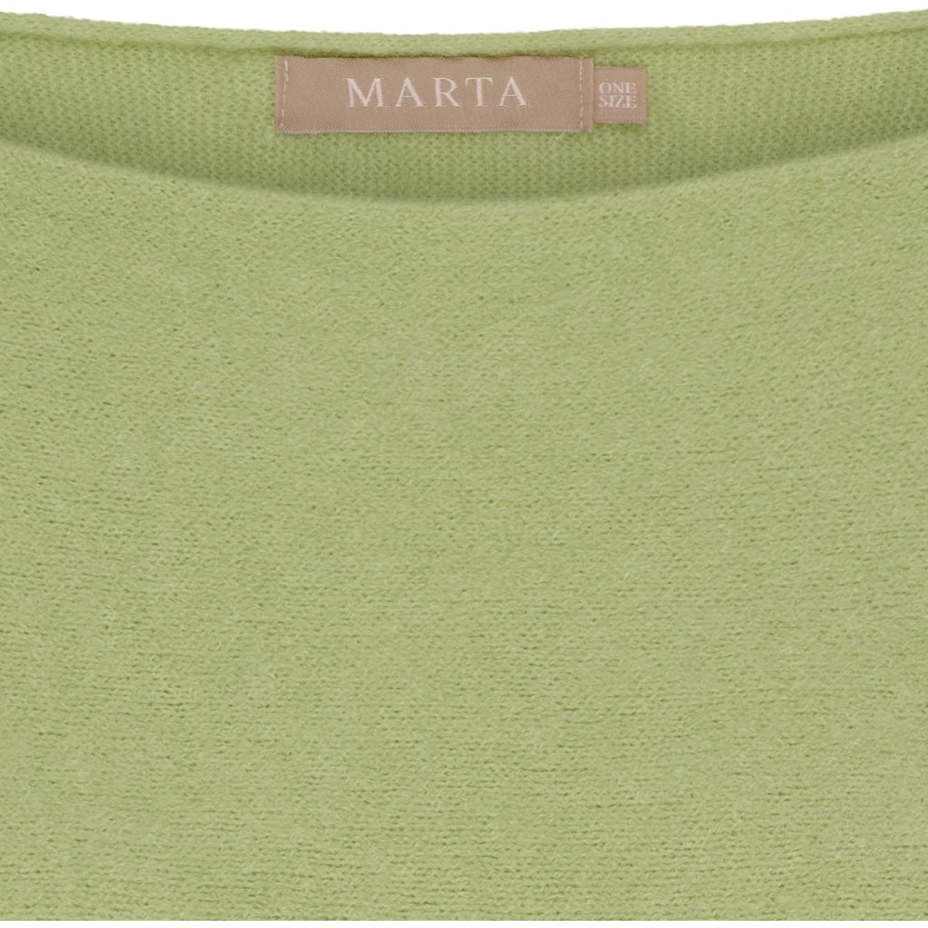 MARTA DU CHATEAU Marta du Chateau dam stickat MdcElderflower 30003 Knit Pistachio