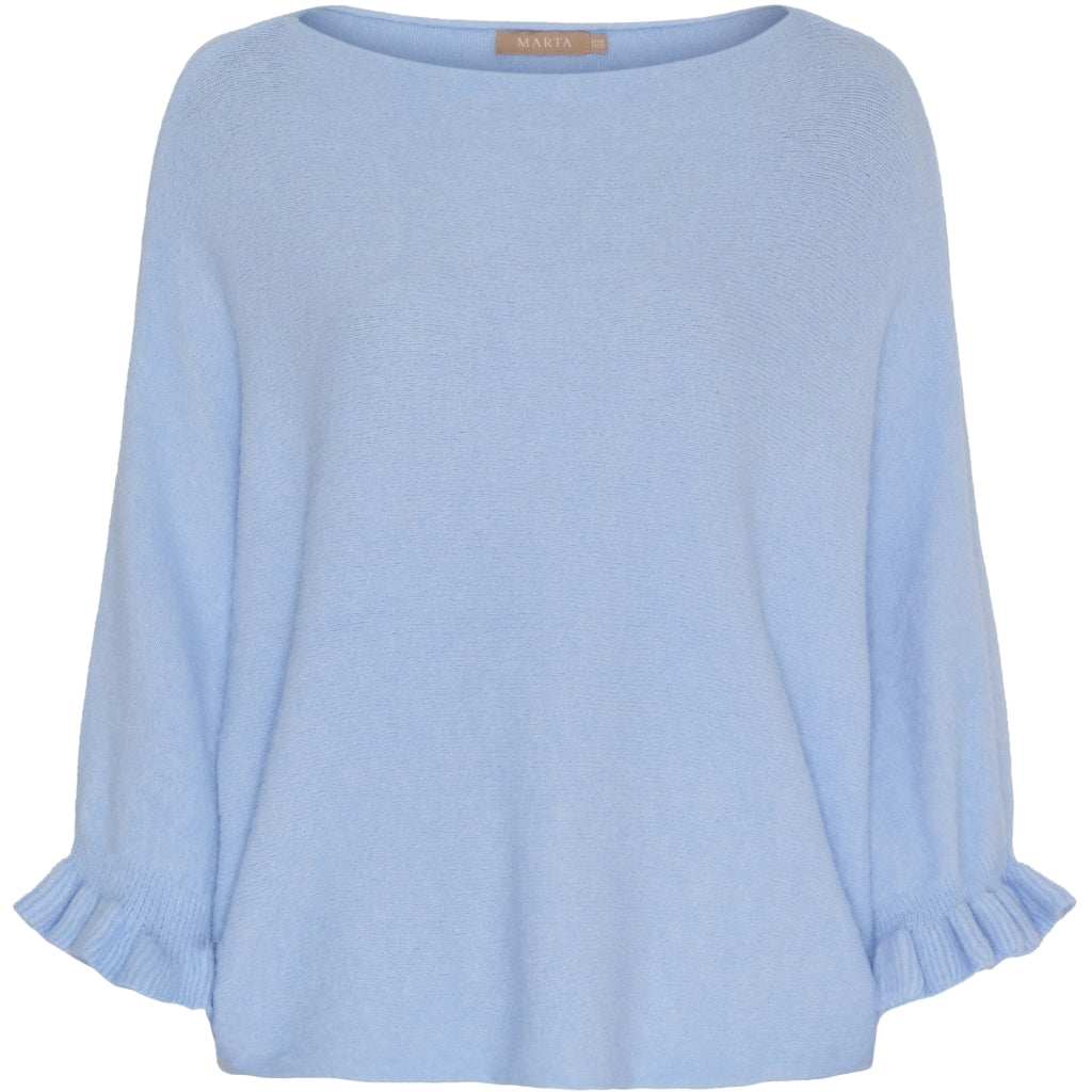 MARTA DU CHATEAU Marta du Chateau dam stickat MdcElderflower 30003 Knit Sky154105