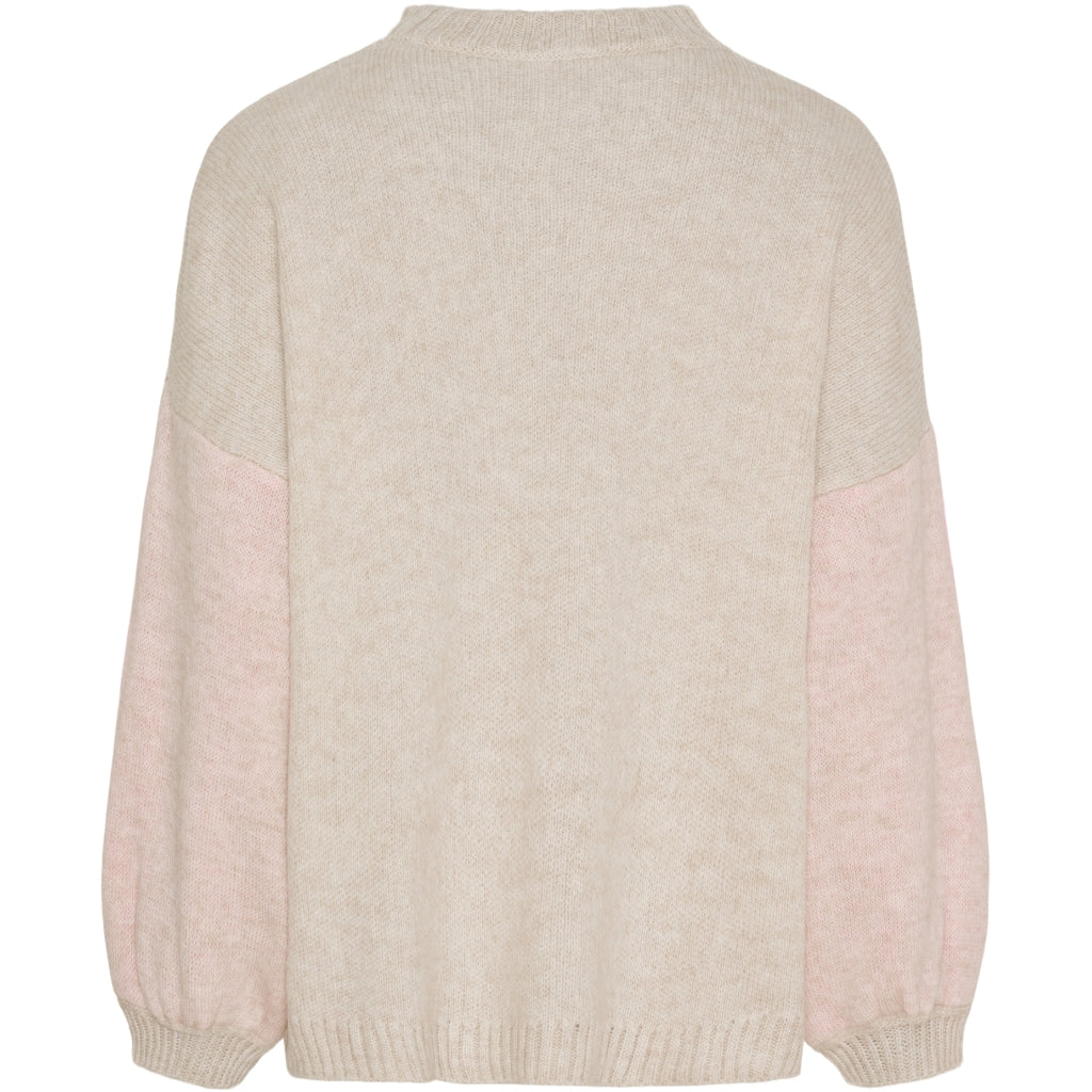 MARTA DU CHATEAU Marta du Chateau dam stickning MdcAria 8111 Knit Beige/Pink