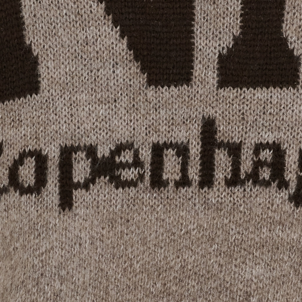 MARTA DU CHATEAU Marta du Chateau dam stickning MdcAria 8111 Knit Dark Fango/Moro