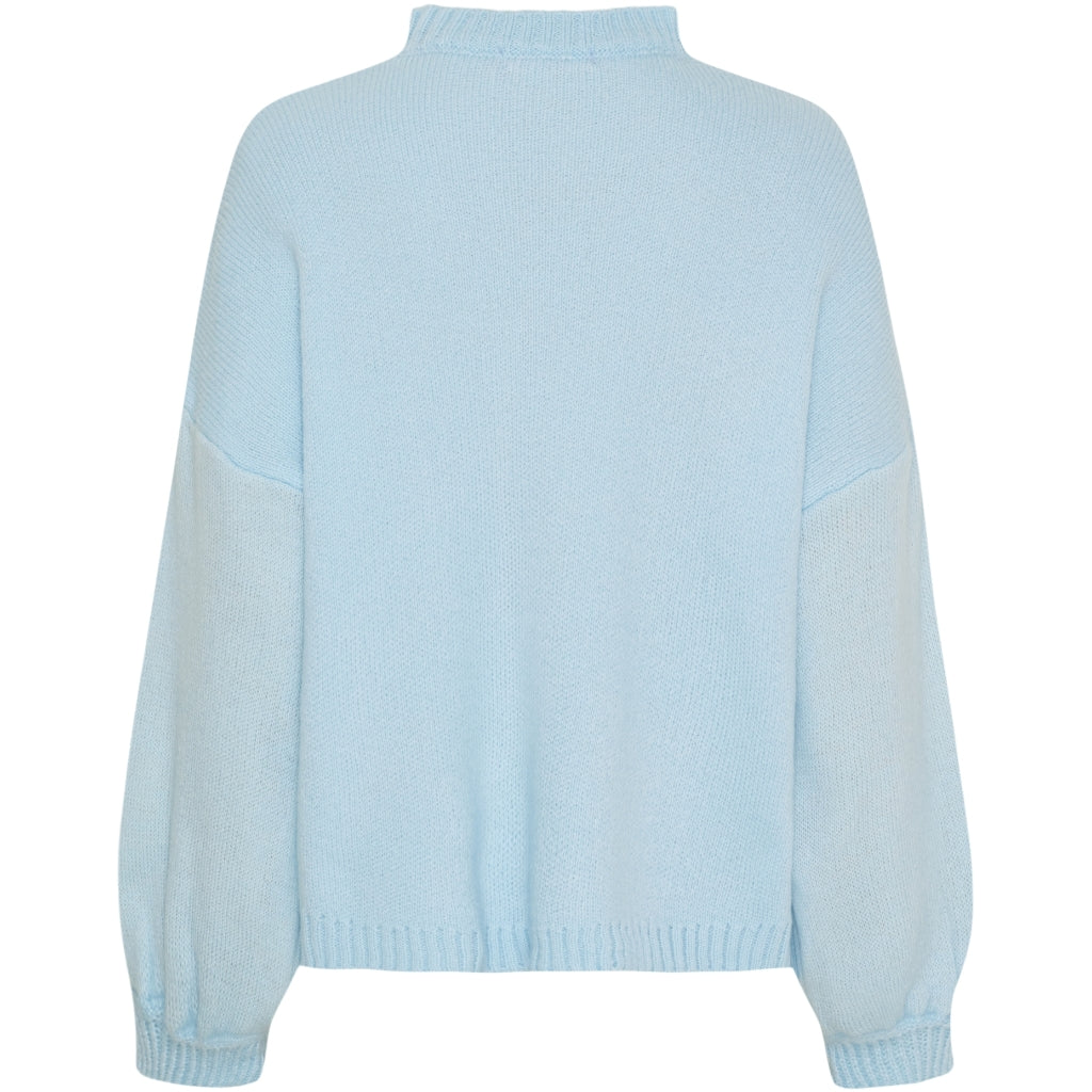 MARTA DU CHATEAU Marta du Chateau dam stickning MdcAria 8111 Knit Light Blue/Beige