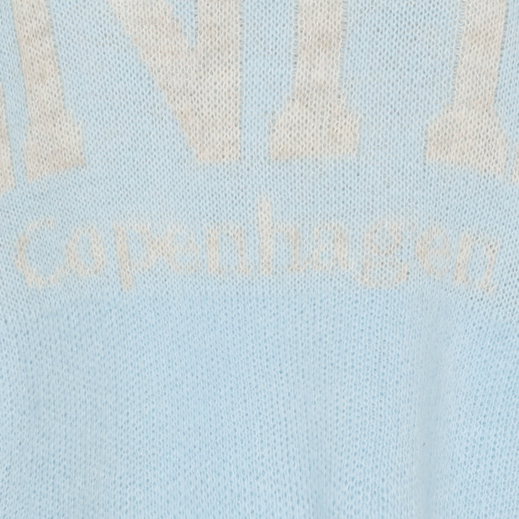 MARTA DU CHATEAU Marta du Chateau dam stickning MdcAria 8111 Knit Light Blue/Beige