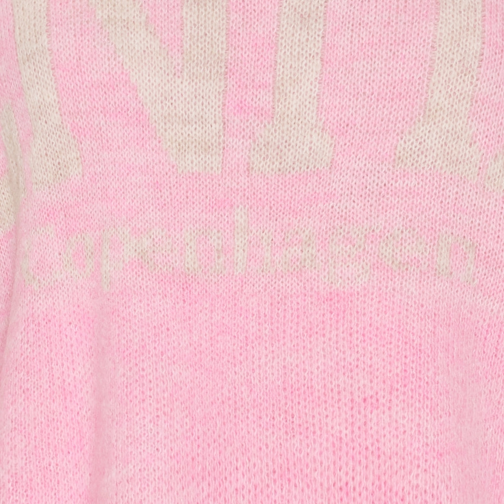 MARTA DU CHATEAU Marta du Chateau dam stickning MdcAria 8111 Knit Pink/Beige