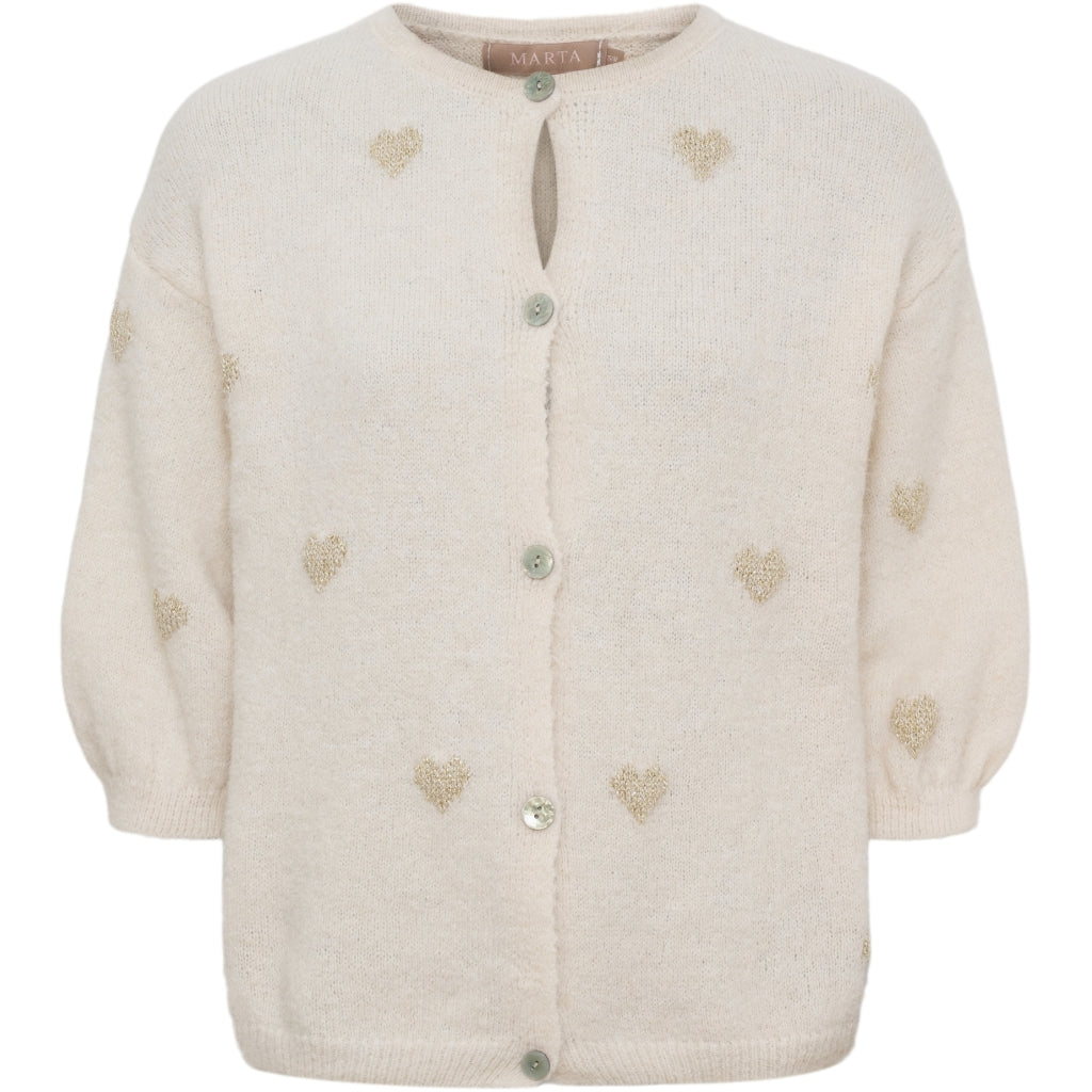 MARTA DU CHATEAU Marta du Chateau dam stickning MdcParisa 9647 Knit Beige