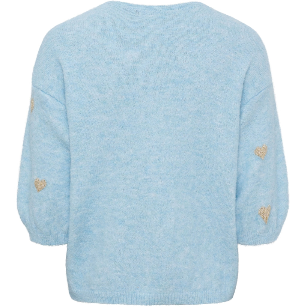 MARTA DU CHATEAU Marta du Chateau dam stickning MdcParisa 9647 Knit Light blue