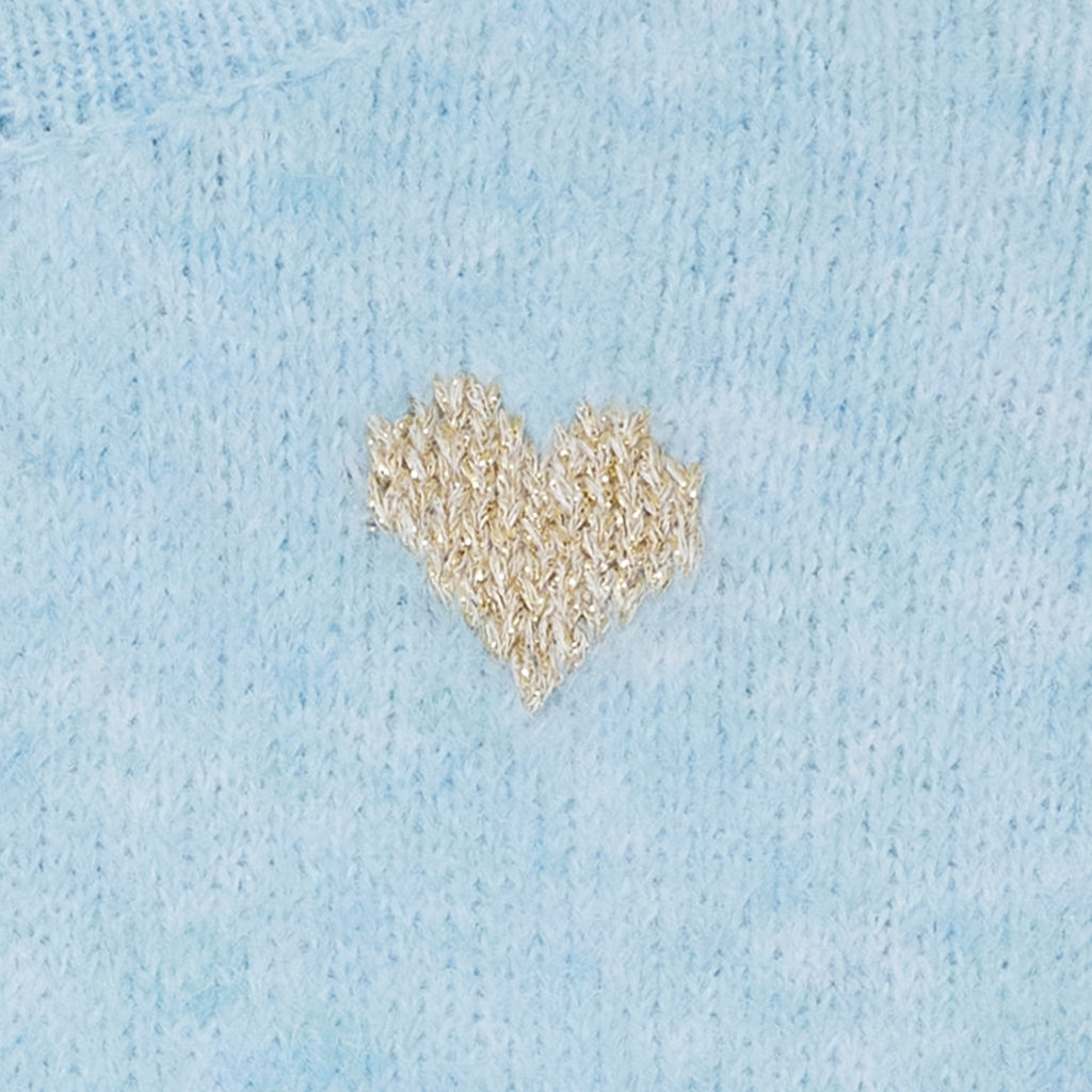 MARTA DU CHATEAU Marta du Chateau dam stickning MdcParisa 9647 Knit Light blue