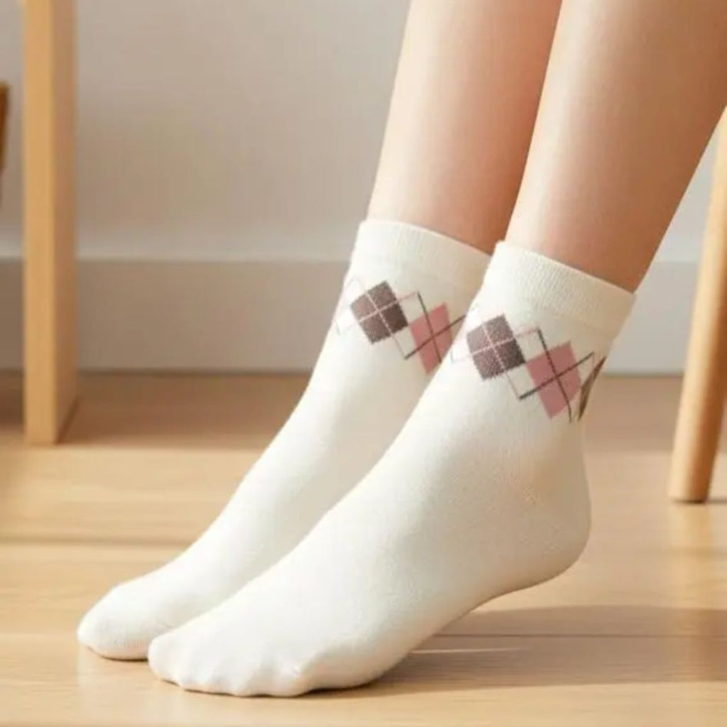 MARTA DU CHATEAU Marta du Chateau dam strumpor MdcNya BA-Socks Socks Beige358
