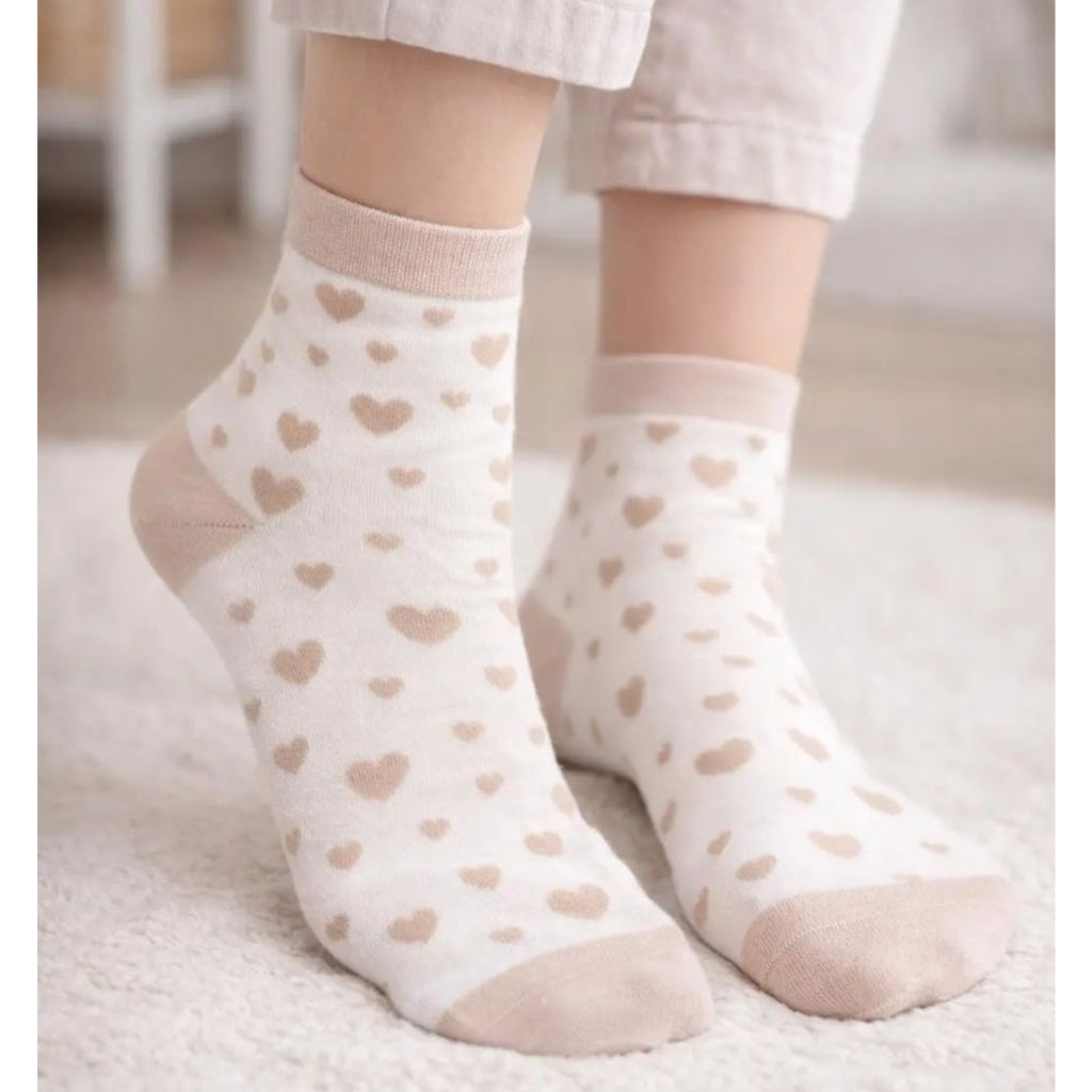 MARTA DU CHATEAU Marta du Chateau dam strumpor MdcNya BA-Socks Socks Beige396