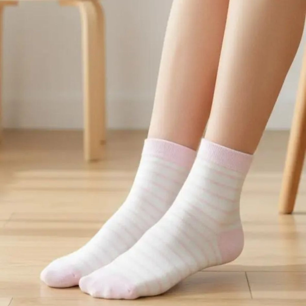 MARTA DU CHATEAU Marta du Chateau dam strumpor MdcNya BA-Socks Socks Rose386