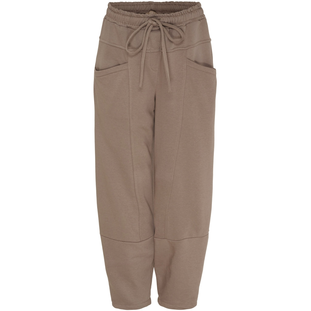 MARTA DU CHATEAU Marta du Chateau dam sweatbyxor MdcRayna 7975 Sweatpant Fango Melange