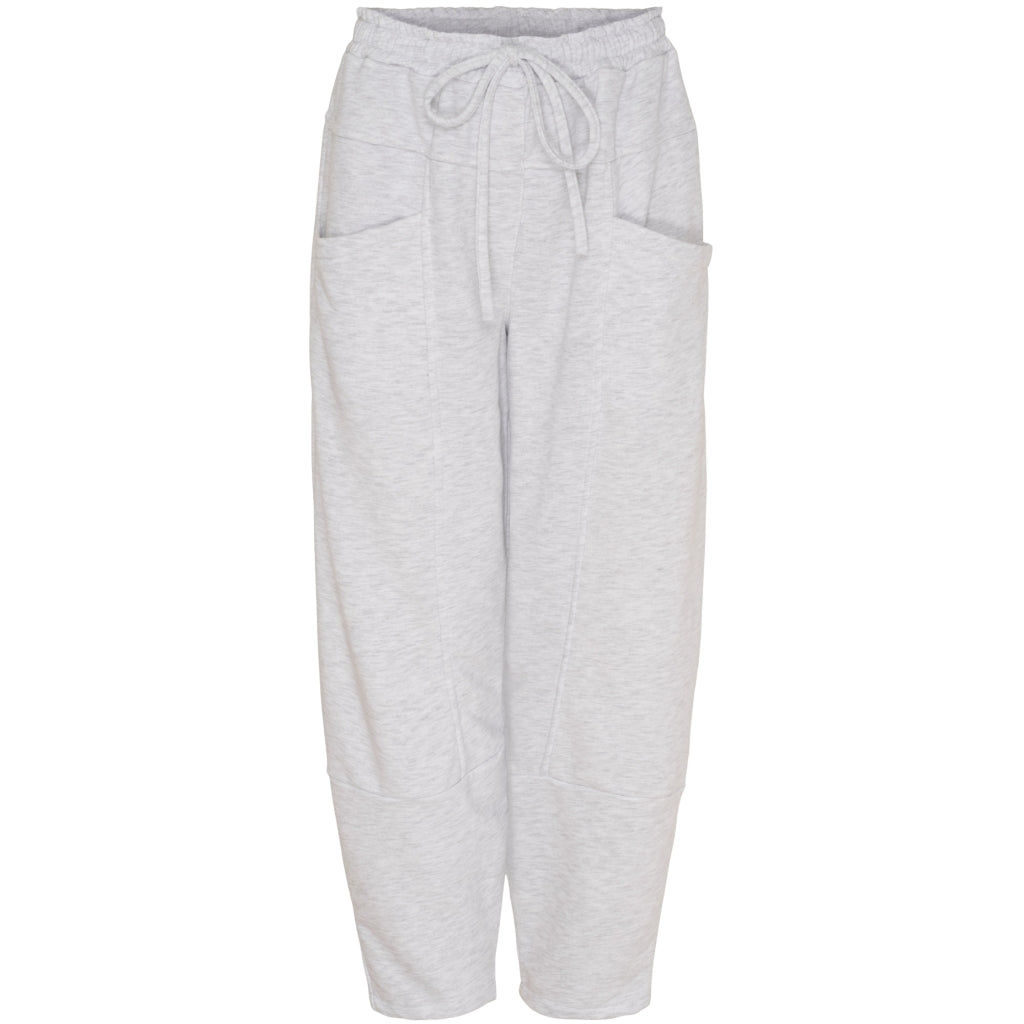 MARTA DU CHATEAU Marta du Chateau dam sweatbyxor MdcRayna 7975 Sweatpant Light Grey Melange